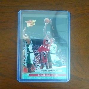 92-93 Fleer Ultra Michael Jordan Card